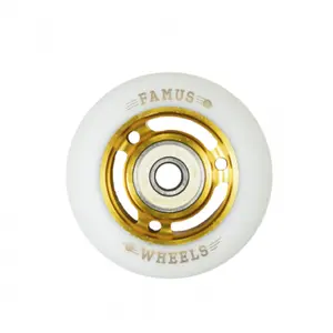 Pack of 4 roller wheels Famus Wheels 88A image-0