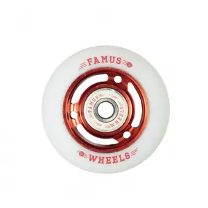 Pack of 4 roller wheels Famus Wheels 88A image-0