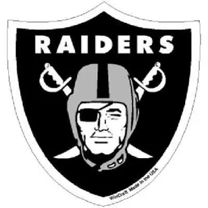 Magnet Las Vegas Raiders Premium Acryl Magnet Logo