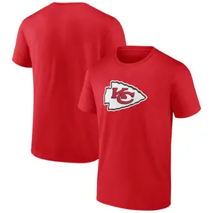 T-shirt com logótipo Kansas City Chiefs Primary Graphic image-0