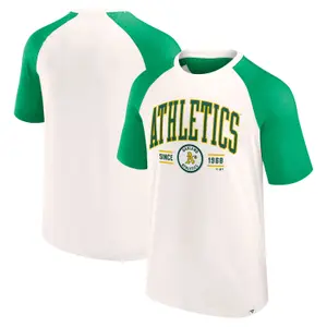 Oakland Athletics póló Fanatics Heritage Biblend image-0