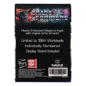 Figurine Fanattik Transformers Lingot 40th Anniversary Decepticons Edition image-2