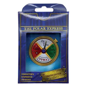 Pins Le Pôle express Fanattik Frame Conductor's Stopwatch Spinning Limited Edition image-2
