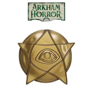 Limited edition replica Fanattik Arkham Horror Elder Sign Amulet image-0