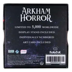 Limited edition replica Fanattik Arkham Horror Elder Sign Amulet image-2
