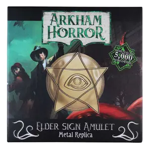Limited edition replica Fanattik Arkham Horror Elder Sign Amulet image-1