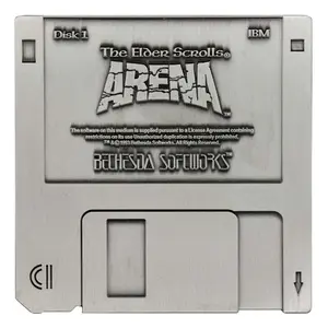 Réplique à collectionner Fanattik The Elder Scrolls Arena Floppy Disk Limited Edition