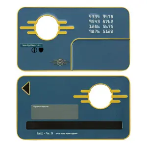Collector's replica Fanattik Fallout Vault Security Keycard Limited Edition image-0