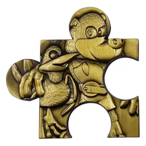 Decorative object puzzle piece replica Fanattik Banjo-Kazooie Jiggy image-0
