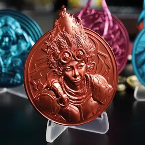 Pacote de 2 medalhões de edição limitada de planeswalkers Fanattik Magic the Gathering image-5