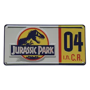 Sammlungsreplik 1/1 1/1 Mineralien-Schild Dennis Nedry Fanattik Jurassic Park