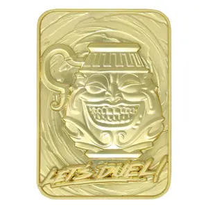 Replica plate Fanattik Yu-Gi-Oh! réplique Card Pot of Greed image-0