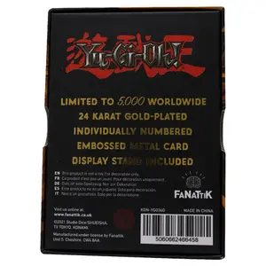 Replica plate Fanattik Yu-Gi-Oh! réplique Card Pot of Greed image-6