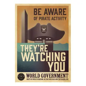 Poster Fanattik One Piece lithographie Be Aware Limited Edition image-0