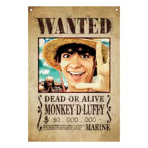 Banner Fanattik One Piece Luffy Wanted image-0