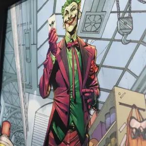 Poster lithograph the joker limited edition fan-cel Fanattik DC Comics image-5