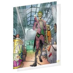 Poster lithograph the joker limited edition fan-cel Fanattik DC Comics image-3