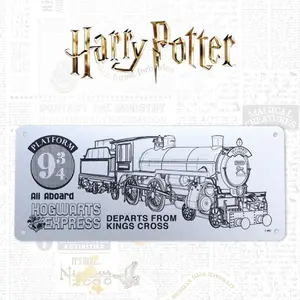 Metal panel Fanattik Harry Potter Hogwarts Express Schematic image-2