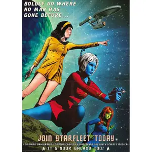 Poster Fanattik Star Trek Lithographie Limited Edition image-0