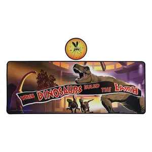 Sada podložek pod hrnky a podložky pod myš s potahem Fanattik Jurassic Park Dinosaurs image-0