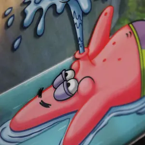 Poster lithograph limited edition fan-cel Fanattik Bob l'éponge image-3