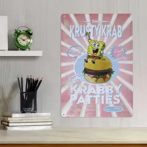 Metal wall decoration Fanattik Spongebob Krusty Krab image-1