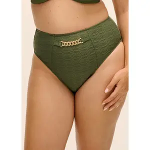 Damen-Bikinihose mit hoher Taille Fantasie Azores image-1