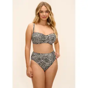 Damen-Bikinihose mit hoher Taille Fantasie Bavaro Beach image-2
