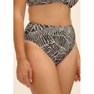 Damen-Bikinihose mit hoher Taille Fantasie Bavaro Beach image-3