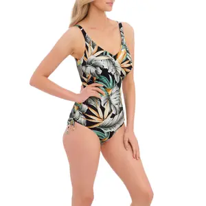 Bañador de mujer con cuello de pico Fantasie Bamboo Grove image-2