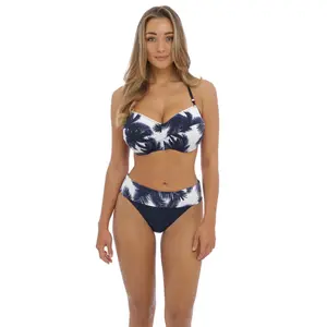 Women's underwired twist detail swimsuit top Fantasie Carmelita Avenue image-0