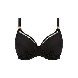 fs502801blk-haut-de-maillot-de-bain-plisse-armatures-femme-fantasie-east-hampton-black