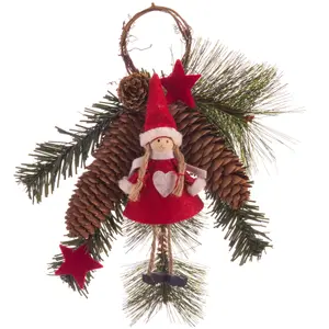 Santa Claus pine and figure pendant Fantastiko image-0