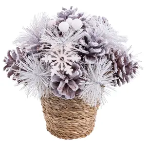 Christmas wicker pot Fantastiko image-0
