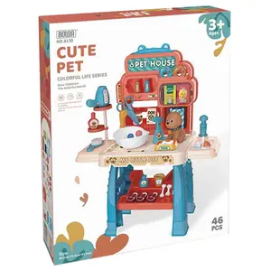 Educational games veterinary set with animals and accessories Fantastiko image-1