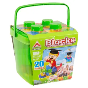 Set of 20 cube building blocks Fantastiko image-0