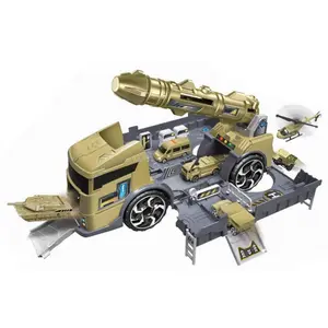 Military garage truck + accessory box Fantastiko image-0