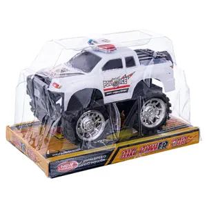 Police car friction boxed set 2 colors assorted Fantastiko image-1