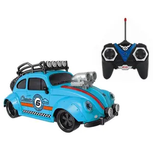 Remote control car 7 functions 2 assorted colors Fantastiko Beetle 24 cm image-0