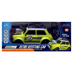 Remote control car 7 functions 2 assorted colors Fantastiko Mini 24 cm image-1