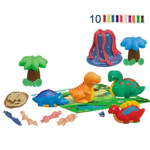 Set Plasticine Dinosaures Fantastiko image-1