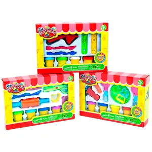 Plasticine+Accessoires Set 3 modèles assortis Fantastiko image-0