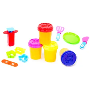 Plasticine+Accessoires Set 3 modèles assortis Fantastiko image-1