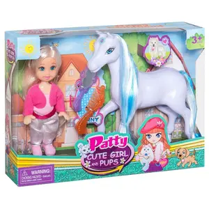 Mini doll with unicorn and accessories Fantastiko Patty image-0