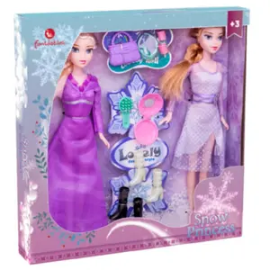 Snow Queen dolls Fantastiko (x2) image-1