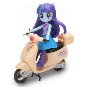 Doll with motorcycle - 4 models Fantastiko 18 cm image-0