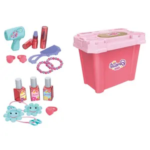 Educational beauty dressing table with container and accessories Fantastiko image-1