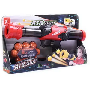 Action games machine gun foam ball launcher in 2 colors assortment Fantastiko image-0
