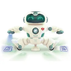 Robot dance movement with sound and light Fantastiko 18 cm image-0