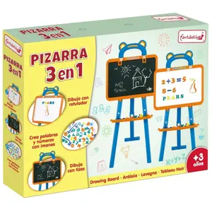 Freestanding 3-in-1 chalkboard Fantastiko image-2
